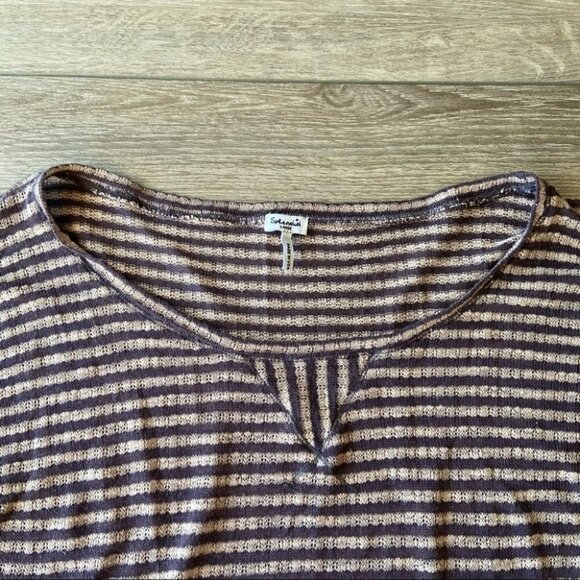 Splendid  Super Soft Knit Long Sleeve Striped Top - Picture 7 of 16